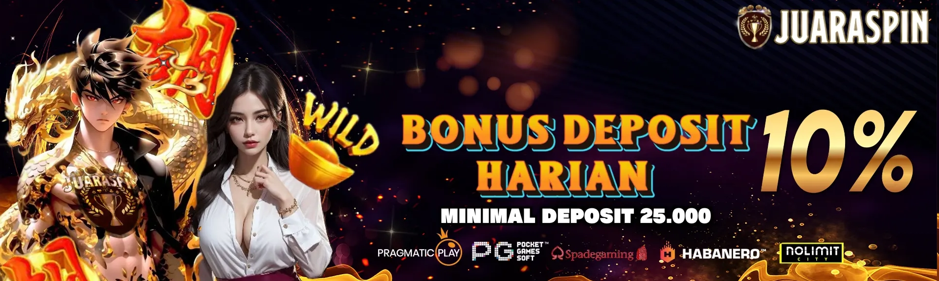 Bonus deposit harian 10%